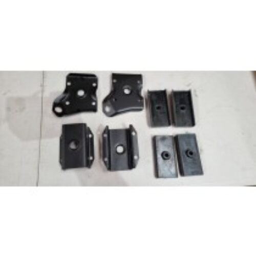 Ford Falcon XR-XY XA-XC Leaf Spring Diff Saddle Plate And Rubber Set