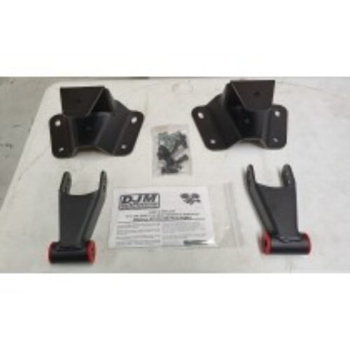 Ford F100 1973 – 1996 DJM Suspension Lowering Kit – Rear Leaf Spring Hanger And Shackle Kit (4 Inch Drop)