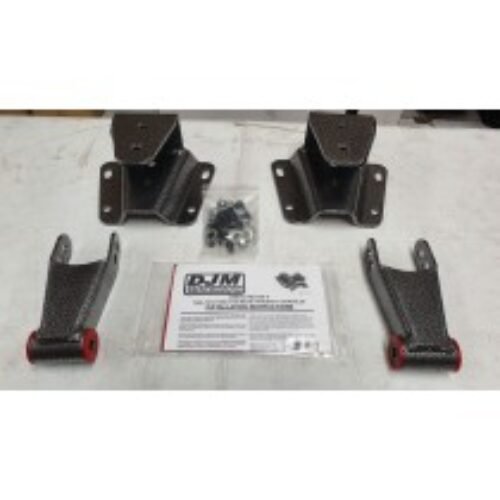 Ford F100 1965 – 1972 DJM Suspension Lowering Kit – Rear Leaf Spring Hanger And Shackle Kit (4 Inch Drop)