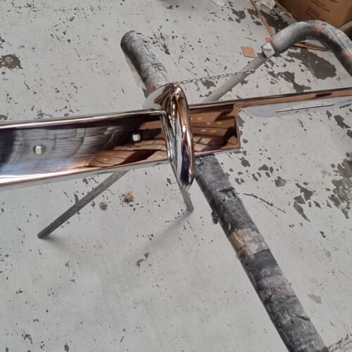 Holden EH 1963-1965 Rear Bumper Bar Set With Overriders