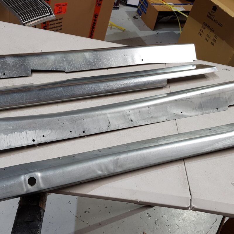 Ford Falcon XA-XC Coupe Metal Door Top Trims 4PC Set