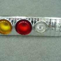 Mazda RX3 Savanna Chrome Tail Light Assembly (Pair) 10A 12A S102A S124A