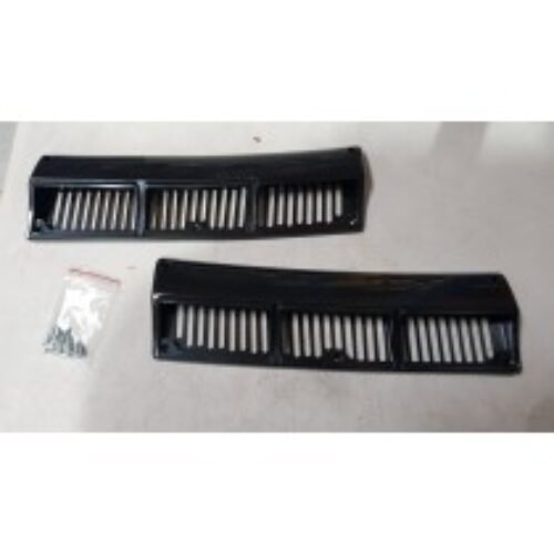 Datsun 1200 Black Cowl Vent Scoops