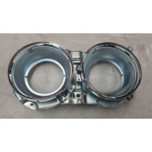 Datsun 1600 Left Hand Headlight Bucket With Retainer Rings